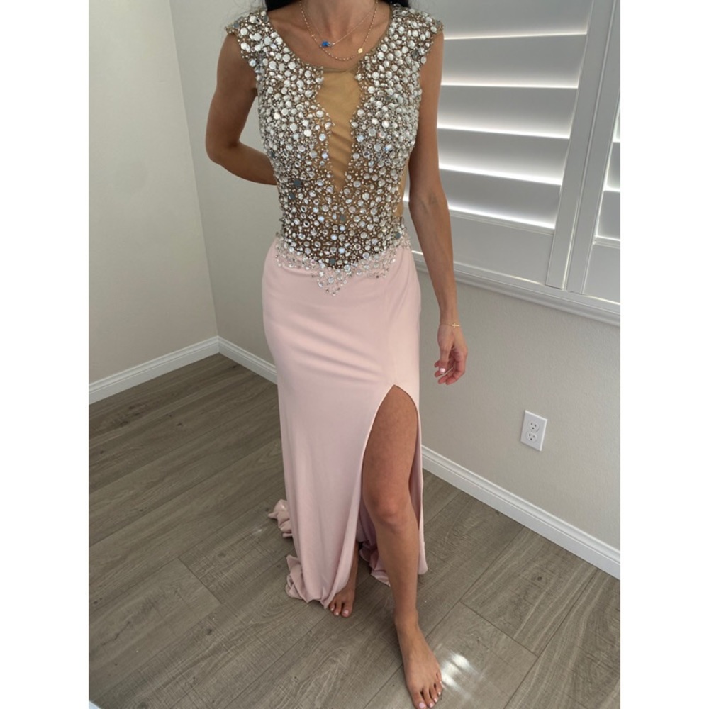 Pink and diamond gorgeous gown